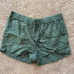 J. Crew Factory Olive Women's Cargo Shorts